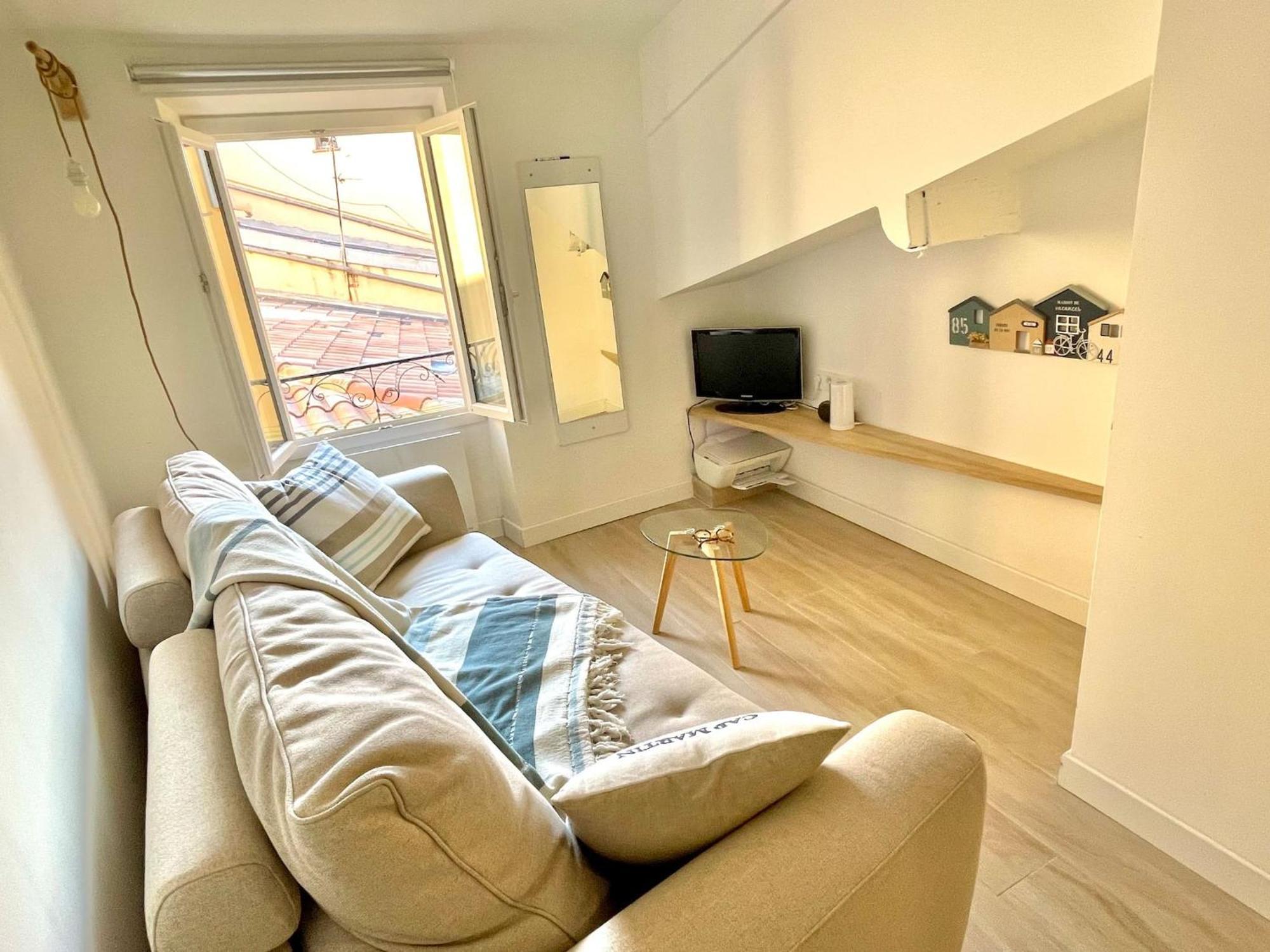 "Charmant Studio Moderne" Centre, Proche Plage Menton Extérieur photo