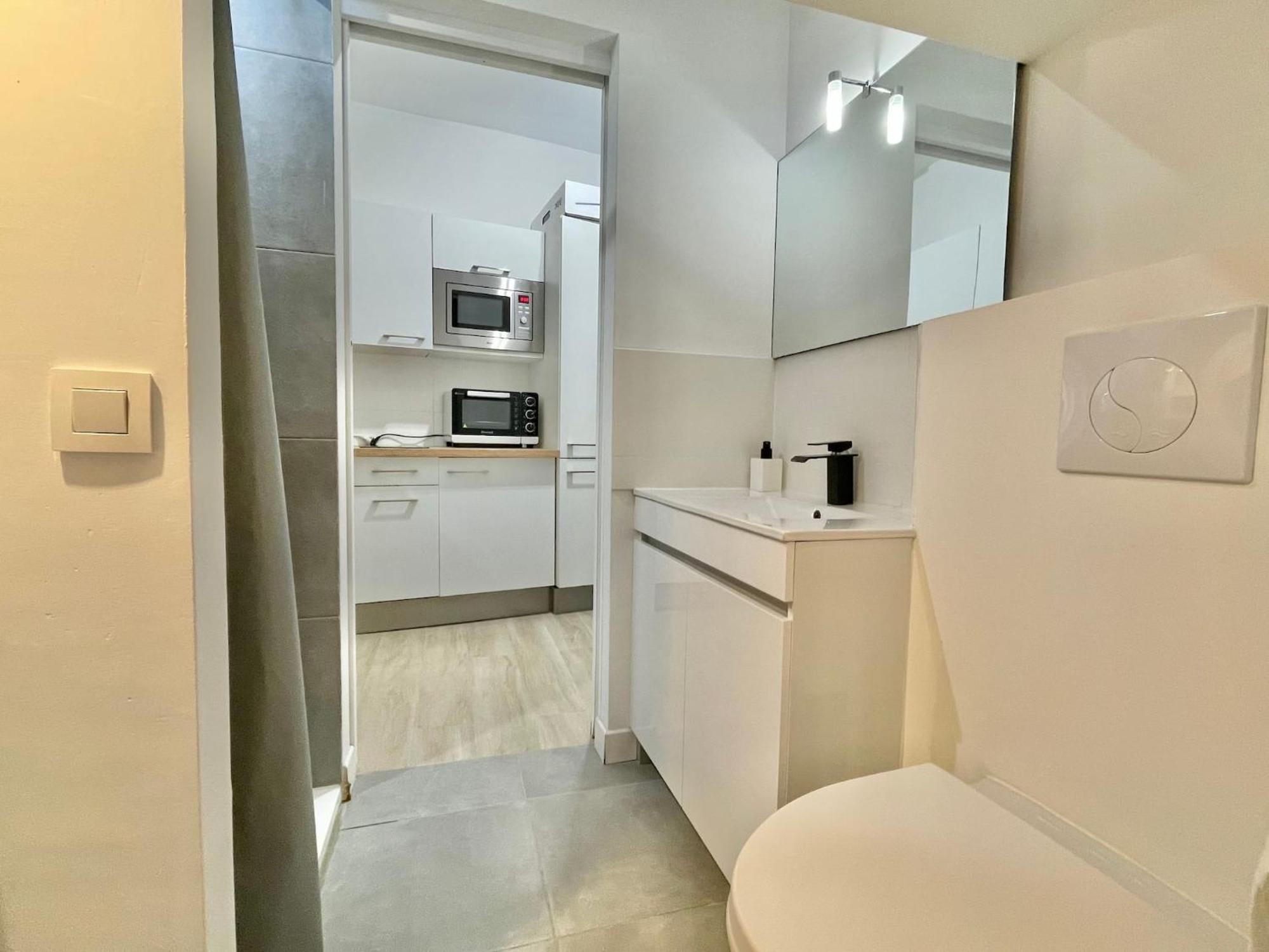 "Charmant Studio Moderne" Centre, Proche Plage Menton Extérieur photo